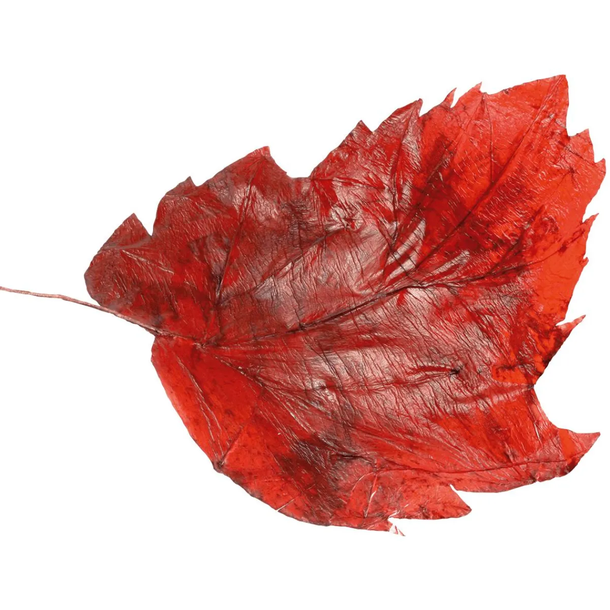 Sale DecoWoerner Herbstliche Kunstblätter 80 Cm, 3 Stück orange