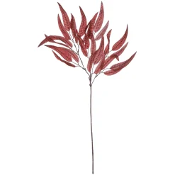 Online DecoWoerner Herbstlicher Dekozweig , 85 Cm rot
