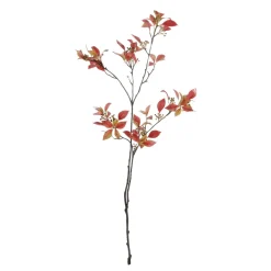 Best DecoWoerner Herbstlicher Laubzweig Mit Beeren 114 Cm braun