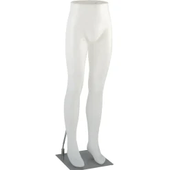 Best DecoWoerner Herren-Hosenpräsenter 120 Cm Hoch weiß