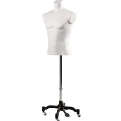 Outlet DecoWoerner Herren-Styroportorso 65 Cm weiß