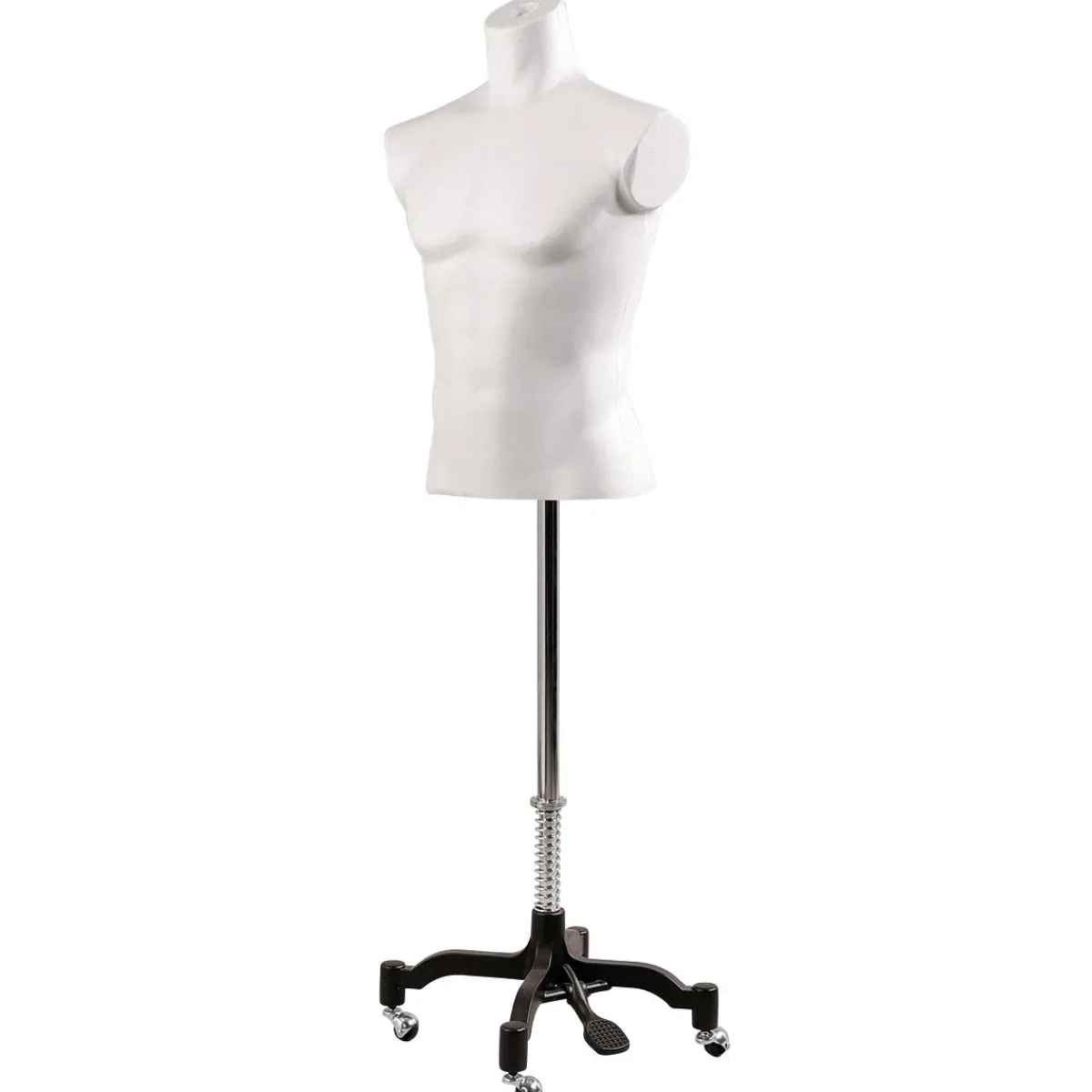 Outlet DecoWoerner Herren-Styroportorso 65 Cm weiß