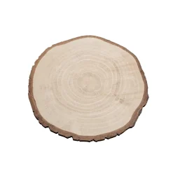 Online DecoWoerner Holzscheiben Display Bedruckt 30 Cm Ø braun