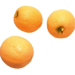 Outlet DecoWoerner Honigmelone Lebensmittel-Attrappen orange