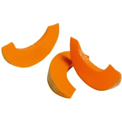 DecoWoerner Honigmelonen Stücke Lebensmittel-Attrappe orange