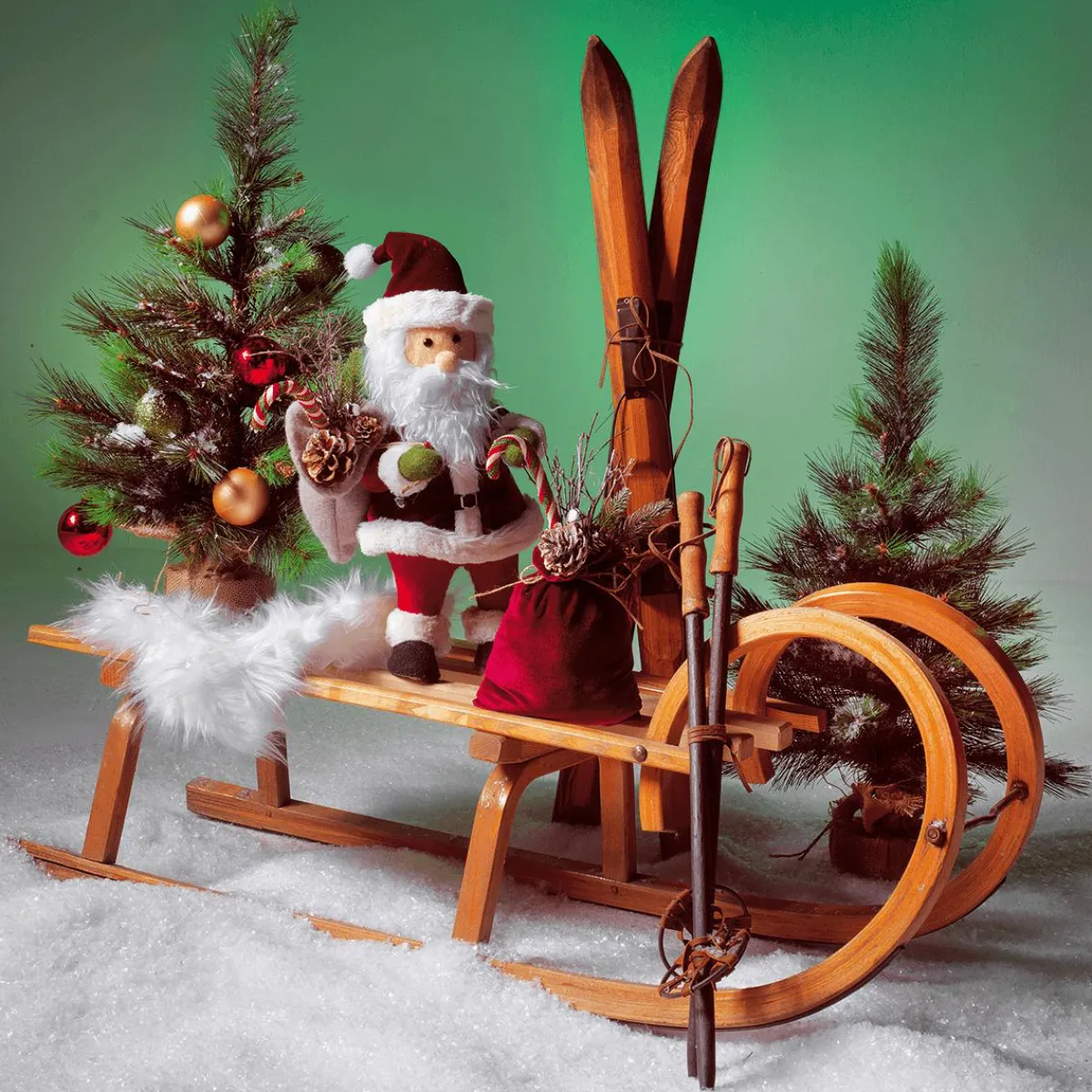Online DecoWoerner Hornschlitten Original, 100 Cm Lang braun