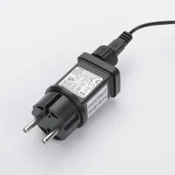 Hot DecoWoerner 3in1 Lichterkette: Bunt, Warm Gelb Oder Im Wechsel Blinkende LED Lichterkette Mit Timer, Für Außen, 16 M mehrfarbig