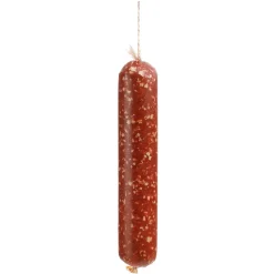 Hot DecoWoerner Italienische Salami Lebensmittel-Attrappe, 40 Cm rot