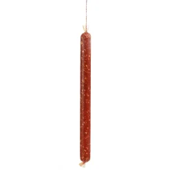 Discount DecoWoerner Italienische Salami Mittel Lebensmittel-Attrappe 55 Cm rot