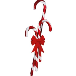 Outlet DecoWoerner Jumbo Candy Cane, Zuckerstange, 215 Cm rot