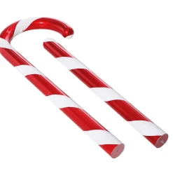 Outlet DecoWoerner Jumbo Candy Cane, Zuckerstange, 215 Cm rot