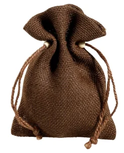 Clearance DecoWoerner Jutesäckchen, 18 Cm, 10 Stück braun