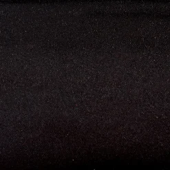 New DecoWoerner Kabinen-Vorhang, 200 Cm Lang, Schwer Entflammbar, schwarz