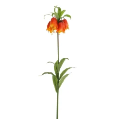 Hot DecoWoerner Kaiserkrone Fritillaria Imperialis Kunstblume 110 Cm orange