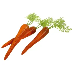 Online DecoWoerner Karotten Lebensmittel-Attrappe 30 Cm, 3 Stück orange