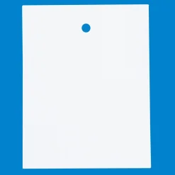 Outlet DecoWoerner Karton-Etikett, 35 X 45 Mm, 1000 Stück weiß