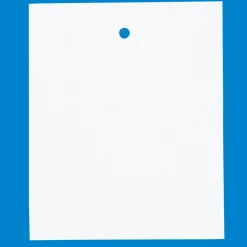 DecoWoerner Karton-Etikett, 45 X 55 Mm, 1000 Stück weiß