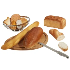 Clearance DecoWoerner Kastenbrot Lebensmittel-Attrappe 21 Cm braun
