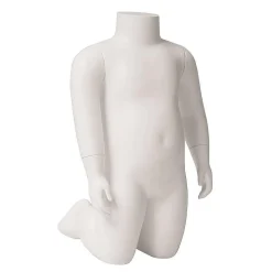 Discount DecoWoerner Kinder Schaufensterfigur Headless, , 2 Jahre weiß