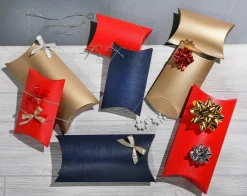Outlet DecoWoerner Kissenschachtel 17 Cm Lang, 10 Stück, gold