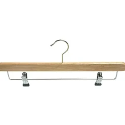 Discount DecoWoerner Klammerbügel Aus Holz 40 Cm, 1 Karton à 25 Stück Naturholz