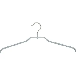 Discount DecoWoerner Kleiderbügel Anti-Rutsch Topform 45 Cm, silber