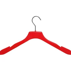 Discount DecoWoerner Kleiderbügel Soft Touch "SALE" 44 Cm, 50 Stück rot