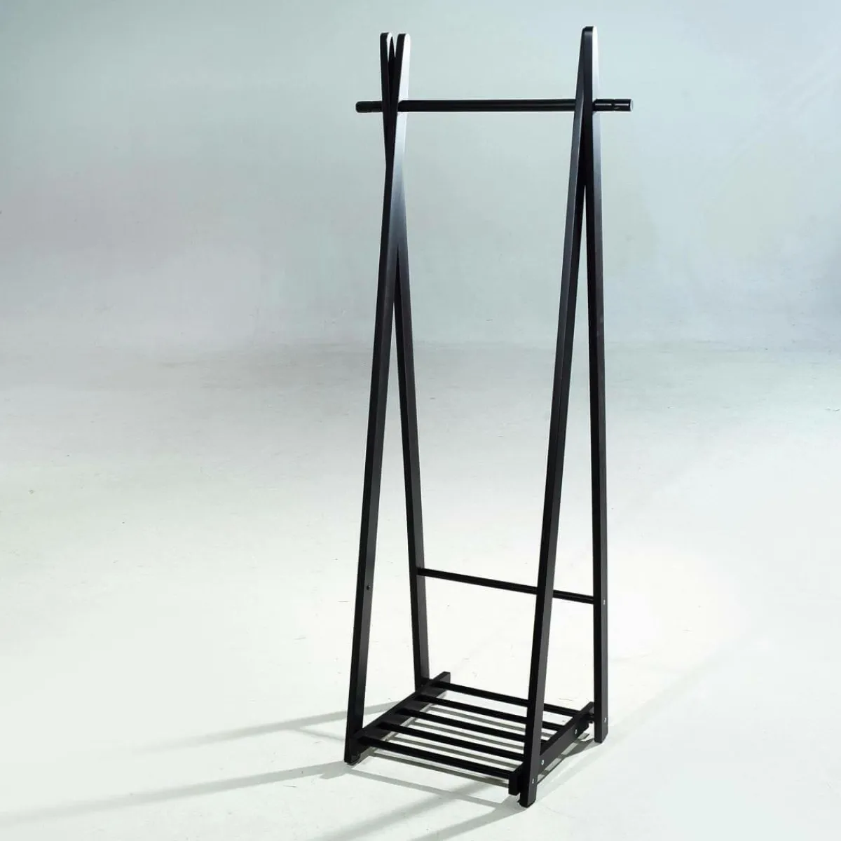 Outlet DecoWoerner Kleiderständer Aus Holz schwarz