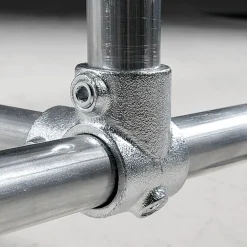 Best DecoWoerner Kleiderständer Mit Rollen FACTORY 160 Cm silber
