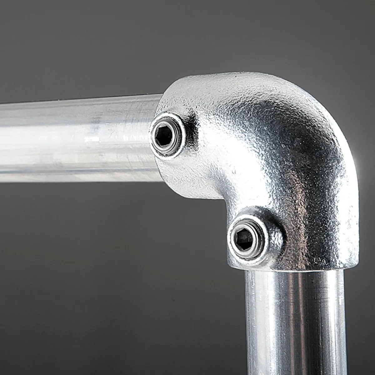 Best DecoWoerner Kleiderständer Mit Rollen FACTORY 160 Cm silber