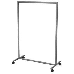 Sale DecoWoerner Kleiderständer Mit Rollen 100 X 153 Cm Grau