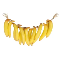 Sale DecoWoerner Künstliche Bananen-Ranke 60 Cm gelb