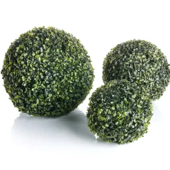 DecoWoerner Künstliche Buchs-Kugel, 26 Cm Ø grün