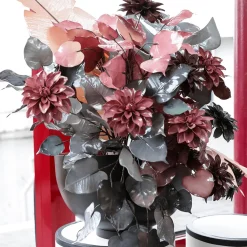 Outlet DecoWoerner Künstliche Dahlie 56 Cm grün