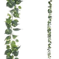 Sale DecoWoerner Künstliche Deko Pothos Girlande 220 Cm grün