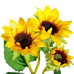 Clearance DecoWoerner Künstliche Deko Sonnenblume 37 Cm gelb
