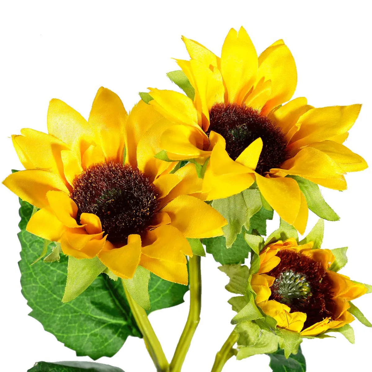Clearance DecoWoerner Künstliche Deko Sonnenblume 37 Cm gelb