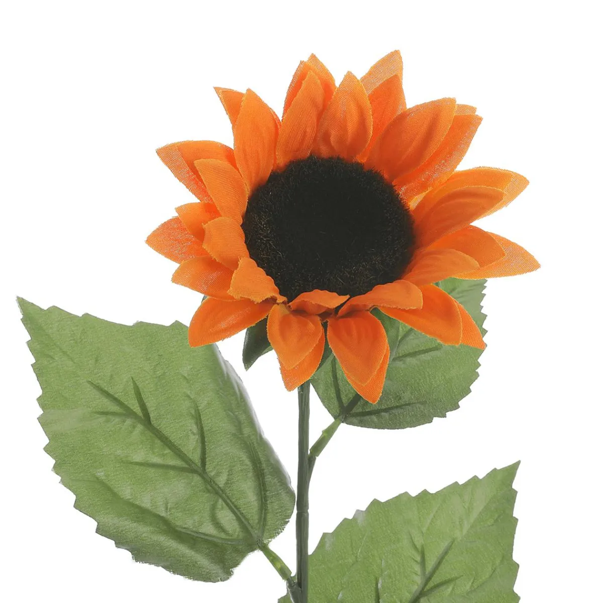 Clearance DecoWoerner Künstliche Deko-Sonnenblume 68 Cm orange