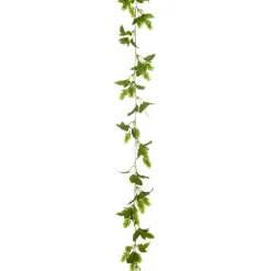 Sale DecoWoerner Künstliche Hopfen Girlande 180 Cm grün