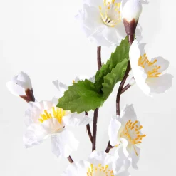 Best DecoWoerner Künstliche Kirschblüten-Ranke, 180 Cm weiß