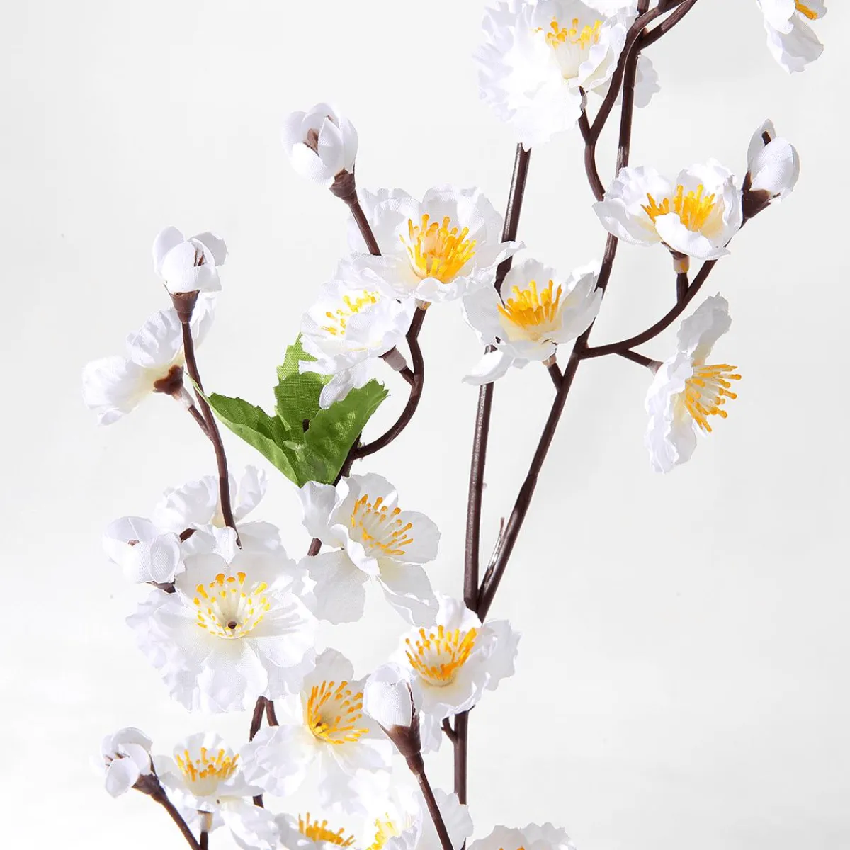 Best DecoWoerner Künstliche Kirschblüten-Ranke, 180 Cm weiß