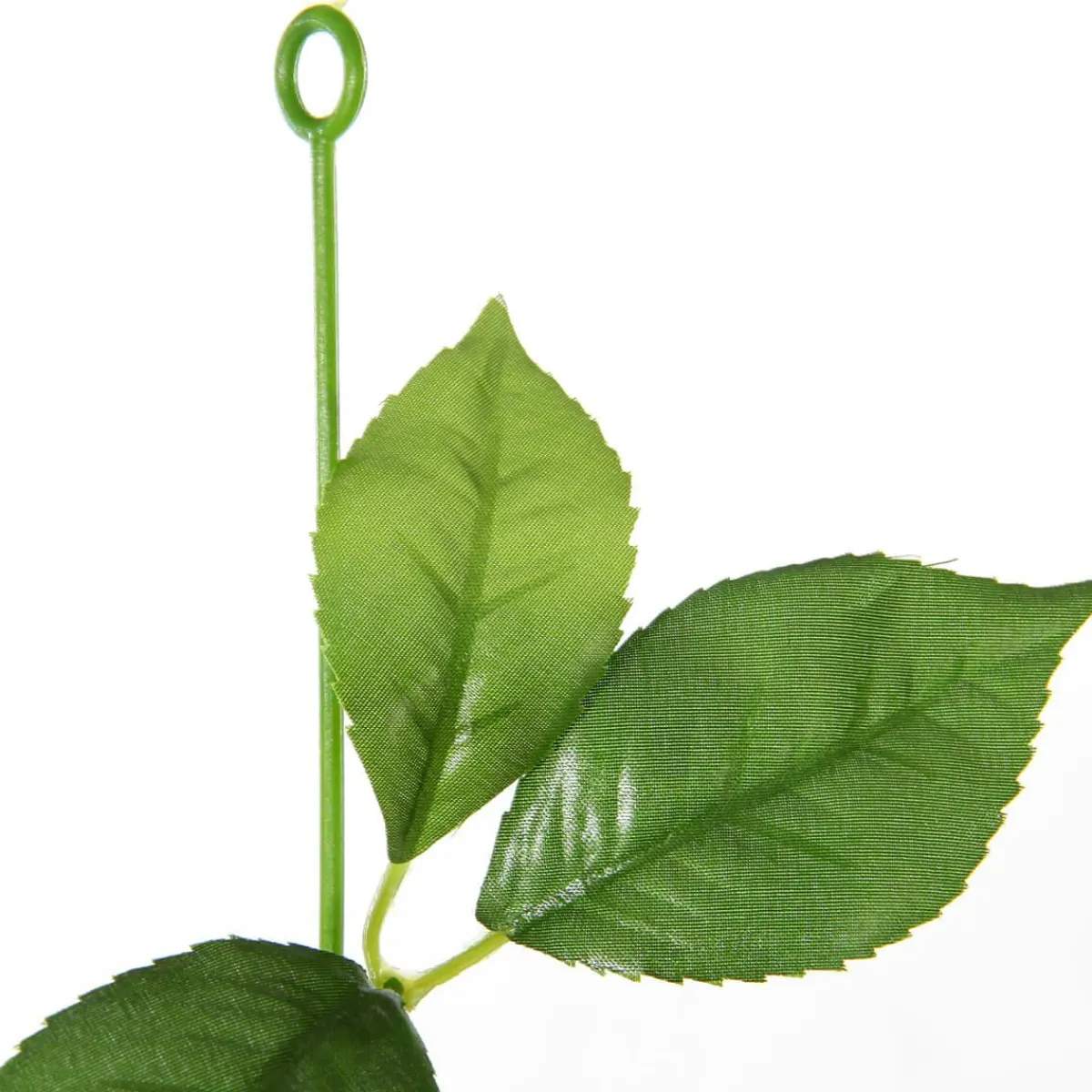 DecoWoerner Künstliche Kirsch-Ranke 180 Cm rot