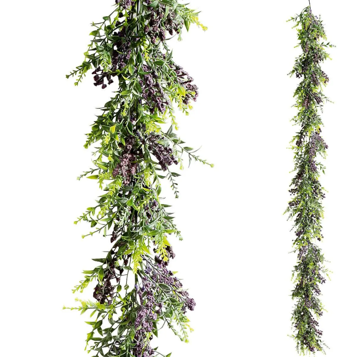 New DecoWoerner Künstliche Lavendel-Ranke, 135 Cm Lang violett