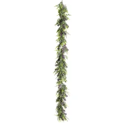 New DecoWoerner Künstliche Lavendel-Ranke, 135 Cm Lang violett