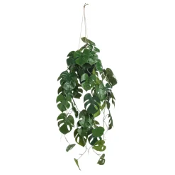Hot DecoWoerner Künstliche Monstera Hängepflanze Im Topf 106 Cm grün