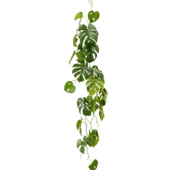 Outlet DecoWoerner Künstliche Philodendron-Girlande grün