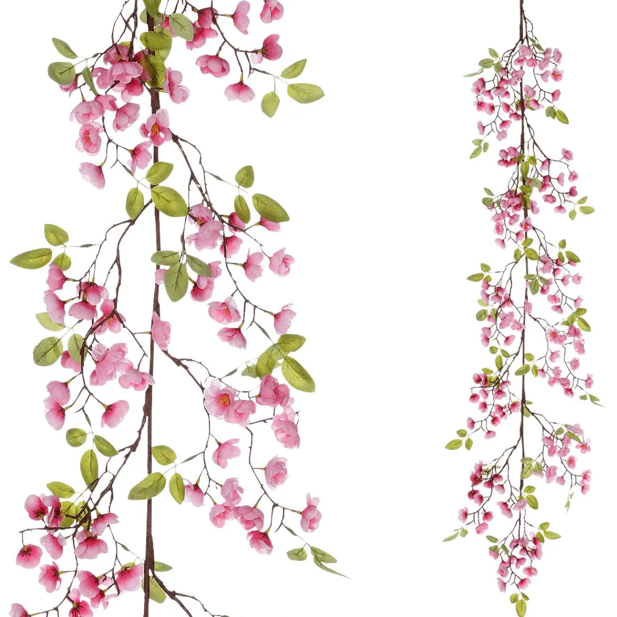 Clearance DecoWoerner Künstliche Kirschblüten-Girlande 140 Cm rosa