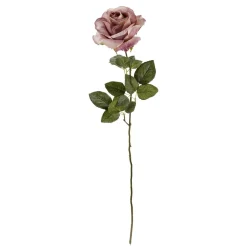 Clearance DecoWoerner Künstliche Rose, 68 Cm rosa