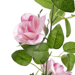 Clearance DecoWoerner Künstliche Rosen-Ranke , 180 Cm rosa