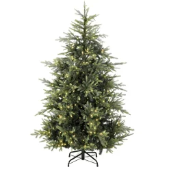 Outlet DecoWoerner Künstliche Rottanne Mit LED 210 Cm grün